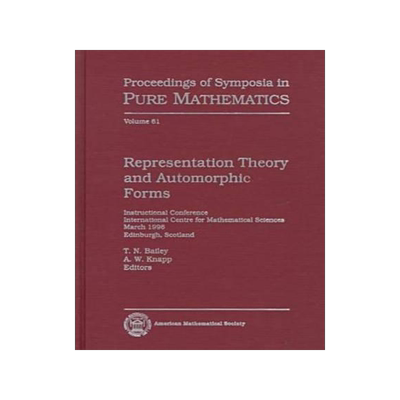 [预订]Representation Theory and Automorphic Forms 9780821806098