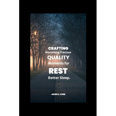 预订 Crafting Quality Rest: Maximizing Precious Moments for Better Sleep.: 9798869676832