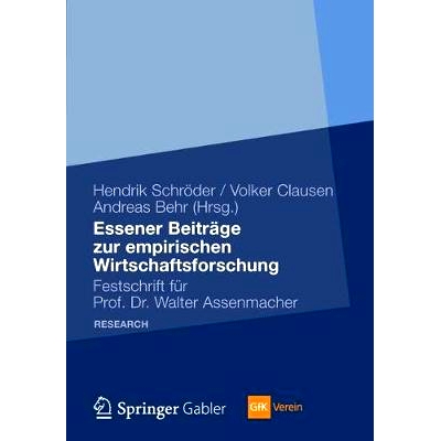 Festschrift für Prof. Dr. Walter Assenm