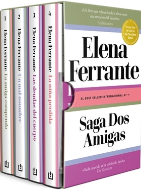 预订 Estuche Saga DOS Amigas (La Amiga Estupenda / Un Mal Nombre / Las Deudas del Cuerpo / La Niña Perdida) / Neapolita