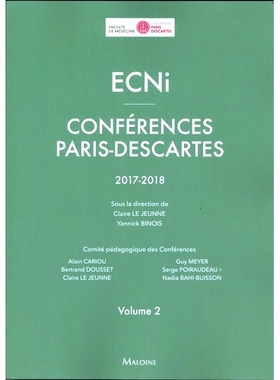 预订 ECNi : conférences Paris-Descartes : 2017-2018. Vol. 2 ECNi：巴黎笛卡尔会议：2017-2018。航班。 2: 9782224035754