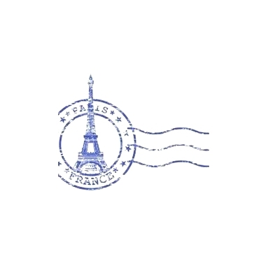 预订 paris France postage stamp creative blank page journal: paris France postage stamp creative blank page journal: 978