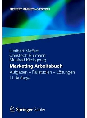 预订 Marketing Arbeitsbuch: Aufgaben - Fallstudien - Lösungen: 9783834934475