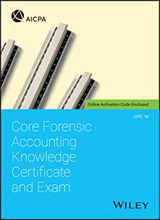Forensic Exam Core Certificate And Knowledge 预订 Accounting