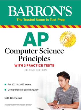 英文原版 巴朗AP计算机原理 第2版 AP Computer Science Principles with 3 Practice Tests (Barron's Test Prep)
