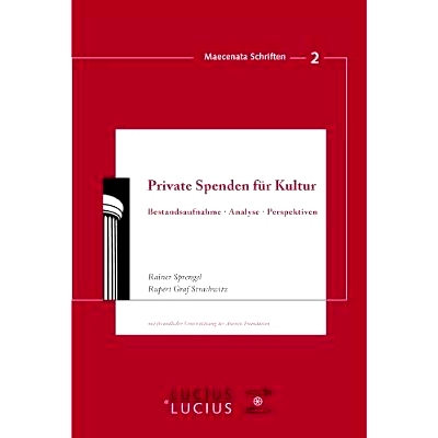 预订 Private Spenden für Kultur: Bestandsaufnahme, Analyse, Perspektiven: 9783828204300
