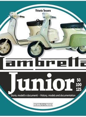 预订 Lambretta Junior 50, 100, 125: Storia Modelli E Documenti/History, Models and Documents: 9788879119023