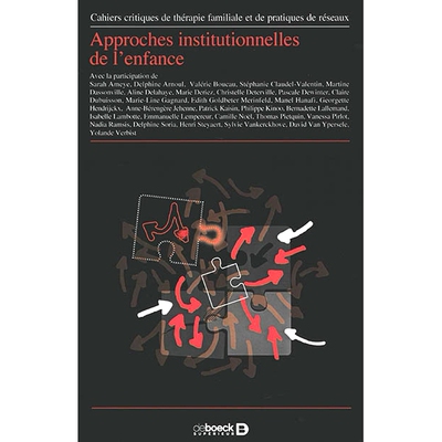 预订 Cahiers critiques de thérapie familiale et de pratiques de réseaux, n° 68. Approches institutionnelles de l’enf