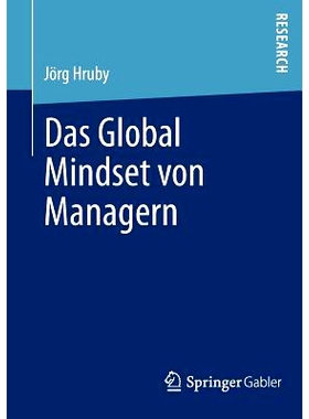预订 Das Global Mindset von Managern 管理者的全球思维: 9783658002312