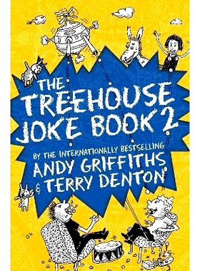 现货小屁孩树屋历险记 笑话书2 Andy Griffiths 英文原版 儿童入门读物 The Treehouse Joke Book 2