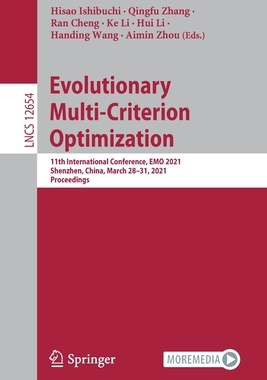 【预订】Evolutionary Multi-Criterion Optimization