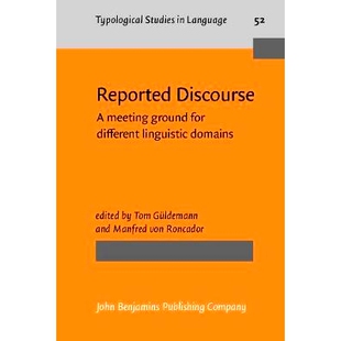 Different Reported Ground 预订 Linguistic 交汇点 报导话语：不同语言区域 Discourse 9789027229588 Meeting Domains for