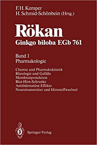 【预订】Rökan Ginkgo biloba EGb 761 9783540536482-封面