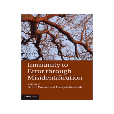 预订 Immunity to Error through Misidentification