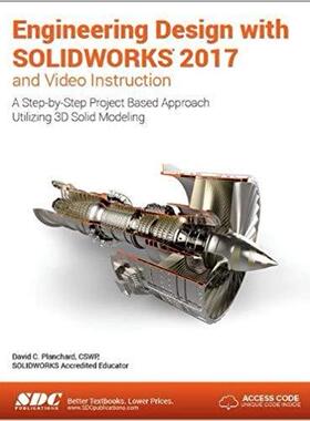 【预售】Engineering Design with SOLIDWORKS 2017 (Including unique access code)