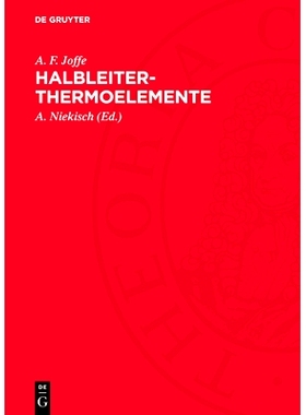 预订 Halbleiter-Thermoelemente: 9783112762240