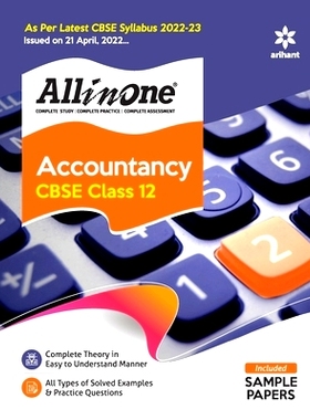 预订 CBSE All In One Accountancy Class 12 2022-23 Edition (As per latest CBSE Syllabus issued on 21 April 2022): 9789326