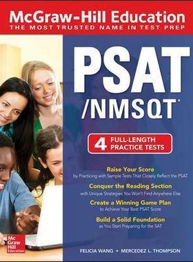 [预订]McGraw-Hill Education Psat/NMSQT 9781260122060