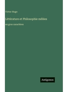 预订 Littérature et Philosophie mêlées: en gros caractères: 9783563713464