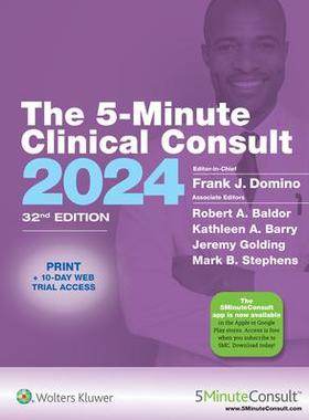 [预订]5-Minute Clinical Consult 2024 9781975210731