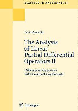 【预订】The Analysis of Linear Partial Differential Operators II