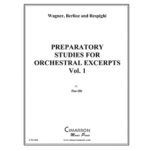 预订 Preparatory Studies for Orchestral Excerpts, Vol. 1: for Tuba: 9781496059130