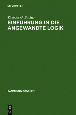 【预订】Einführung in die angewandte Logik 9783110152791