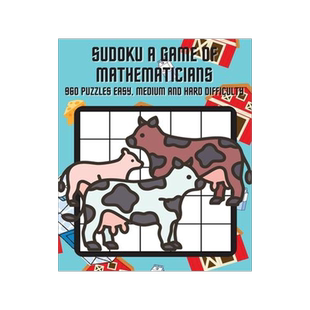 [预订]Sudoku A Game of Mathematicians 960 Puzzles Easy, Normal and Hard Difficulty 9781087942742