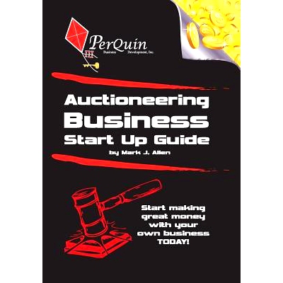 预订 Auctioneering Business Start-Up Guide: 9781456492205