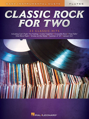 【预订】Classic Rock for Two Flutes: Easy Instrumental Duets