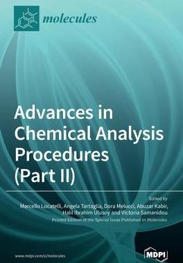 [预订]Advances in Chemical Analysis Procedures (Part II): Statistical and Chemometric Approaches 9783039367863