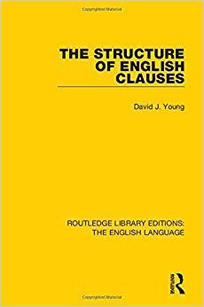 【预售】The Structure of English Clauses