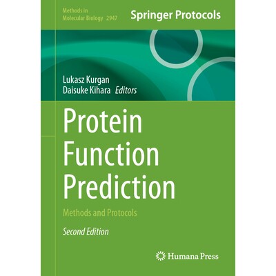 预订 Protein Function Prediction Methods and Protocols 蛋白质功能预测：方法与协议 第2版 9781071646618