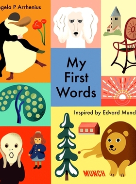 预订 My First Words: Inspired by Edvard Munch 我的*句话: 9788284620183