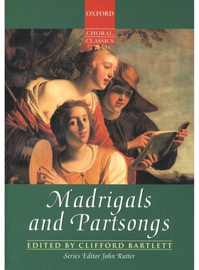 预订 Madrigals and Partsongs 合唱曲集: 9780193436947
