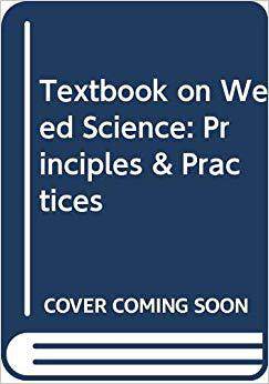 【预售】Textbook on Weed Science: Principles & Practices