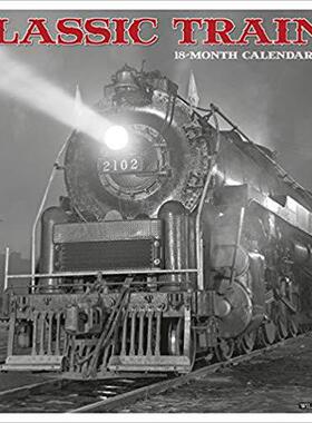 【预售】Classic Trains 2020 Wall Calendar