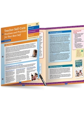 预订 Teacher Self-Care: Routines and Practices for Your Best Self 教师自我关怀：培养*的自己的辅导方针和实践: 97813240169