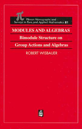 【预订】Modules and Algebras