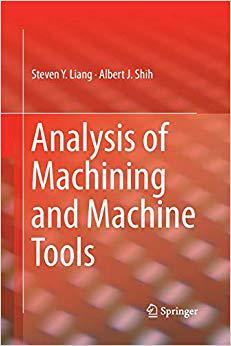 【预售】Analysis of Machining and Machine Tools