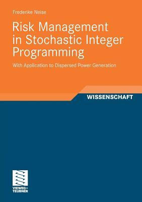 【预订】Risk Management in Stochastic Integer Programming