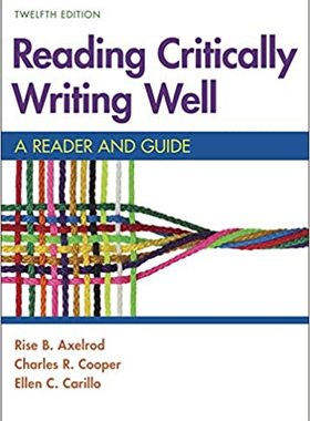 【预订】Reading Critically, Writing Well: A Reader and Guide