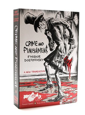 罪与罚 企鹅经典豪华毛边版 陀思妥耶夫斯基 Crime and Punishment (Penguin Classics Deluxe Edition) 英文原版 Dostoyevsky