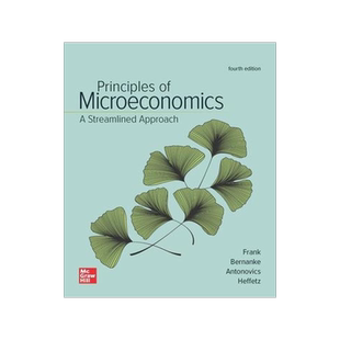 [预订]Principles of Microeconomics, A Streamlined Approach 9781264058785