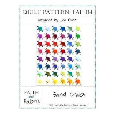 预订 Sand Crabs Quilt Pattern: 9781543097849
