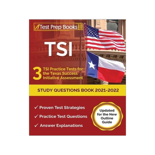 [预订]TSI Study Questions Book 2021-2022: 3 TSI Practice Tests for the Texas Success Initiative Assessment 9781637754887