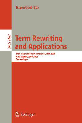 【预订】Term Rewriting and Applications