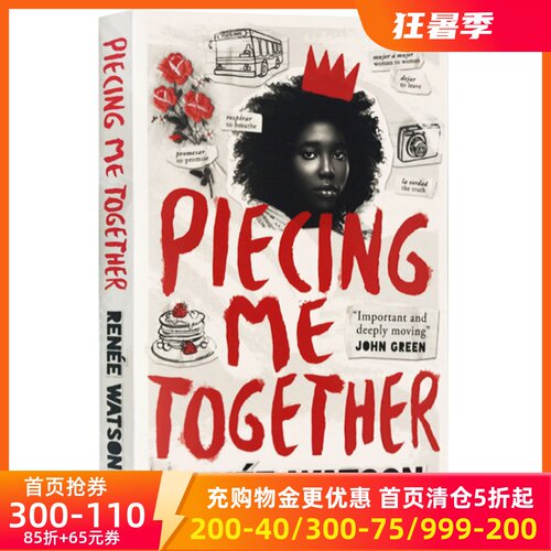 英文原版 拼凑自我 2018年纽伯瑞银奖小说 John Green推荐 Piecing Me Together
