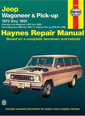 [预订]Jeep Wagoneer & Pick-up covering Wagoneer (72-83), Grand Wagoneer (84-91), Cherokee (72-83) & J-Seri 9781563922428