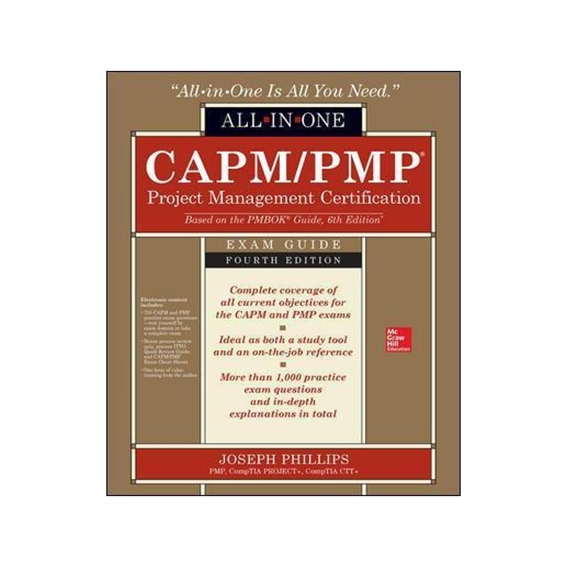 [预订]Capm/Pmp Project Management Certification All-In-One Exam Guide, Fourth Edition 9781259861628
